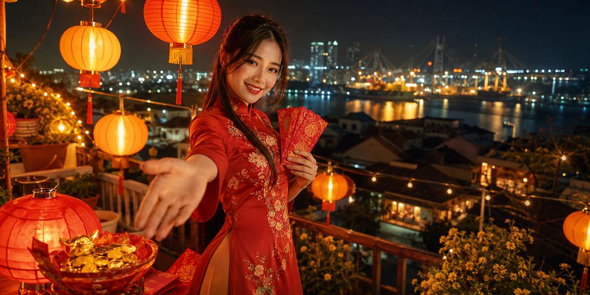 Phong bì đỏ may mắn và chợ đêm Hải Phòng – không khí thưởng thức giải trí đặc trưng Việt Nam